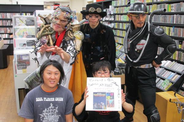 サイバーニュウニュウ ディスクユニオンインストアライブのお知らせ